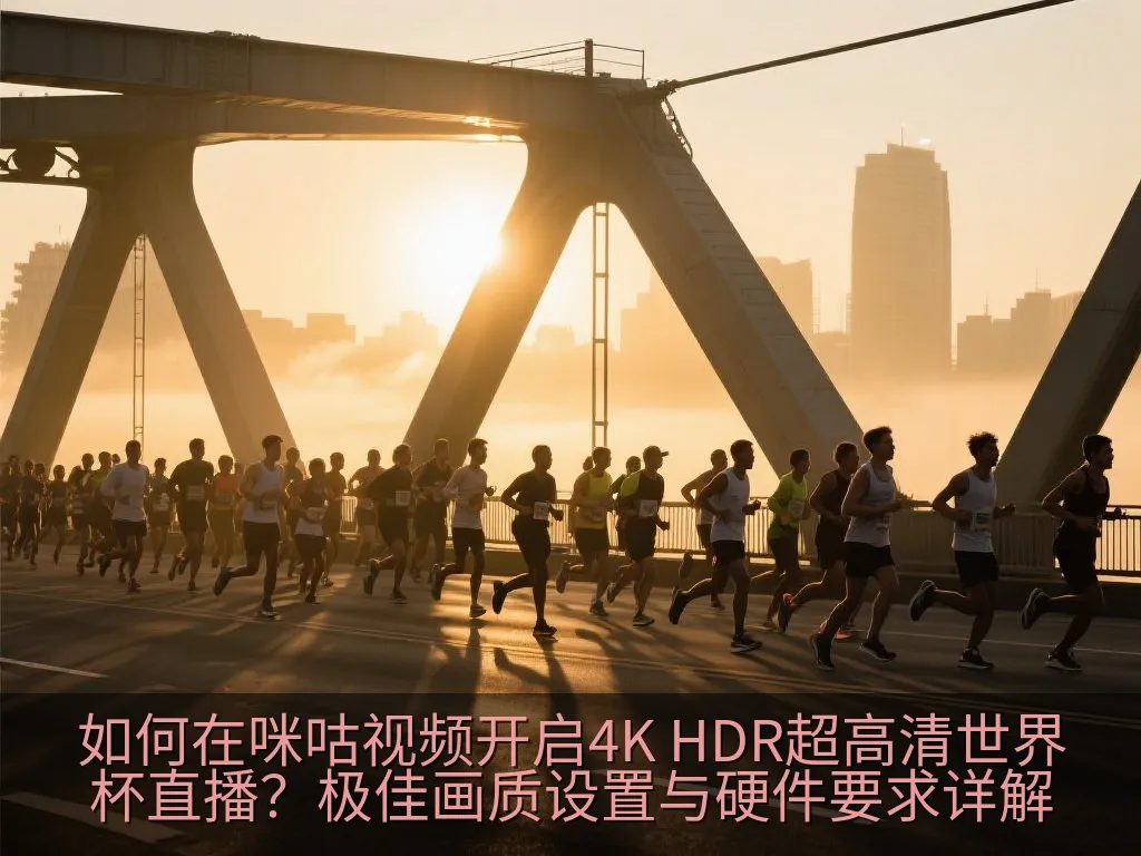 专业HDMI线材接头与高清显示器颜色校准画面的近景细节